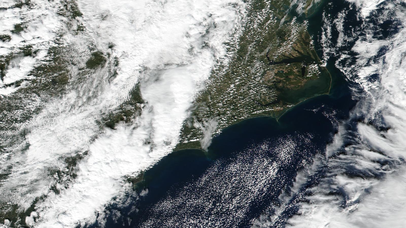 North Carolina — NASA GIBS / Worldview